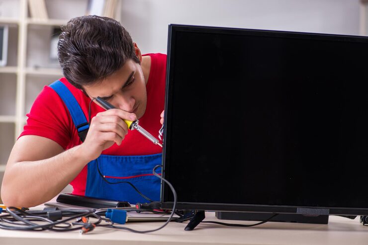 professional-repair-engineer-repairing-broken-tv_656932-2983